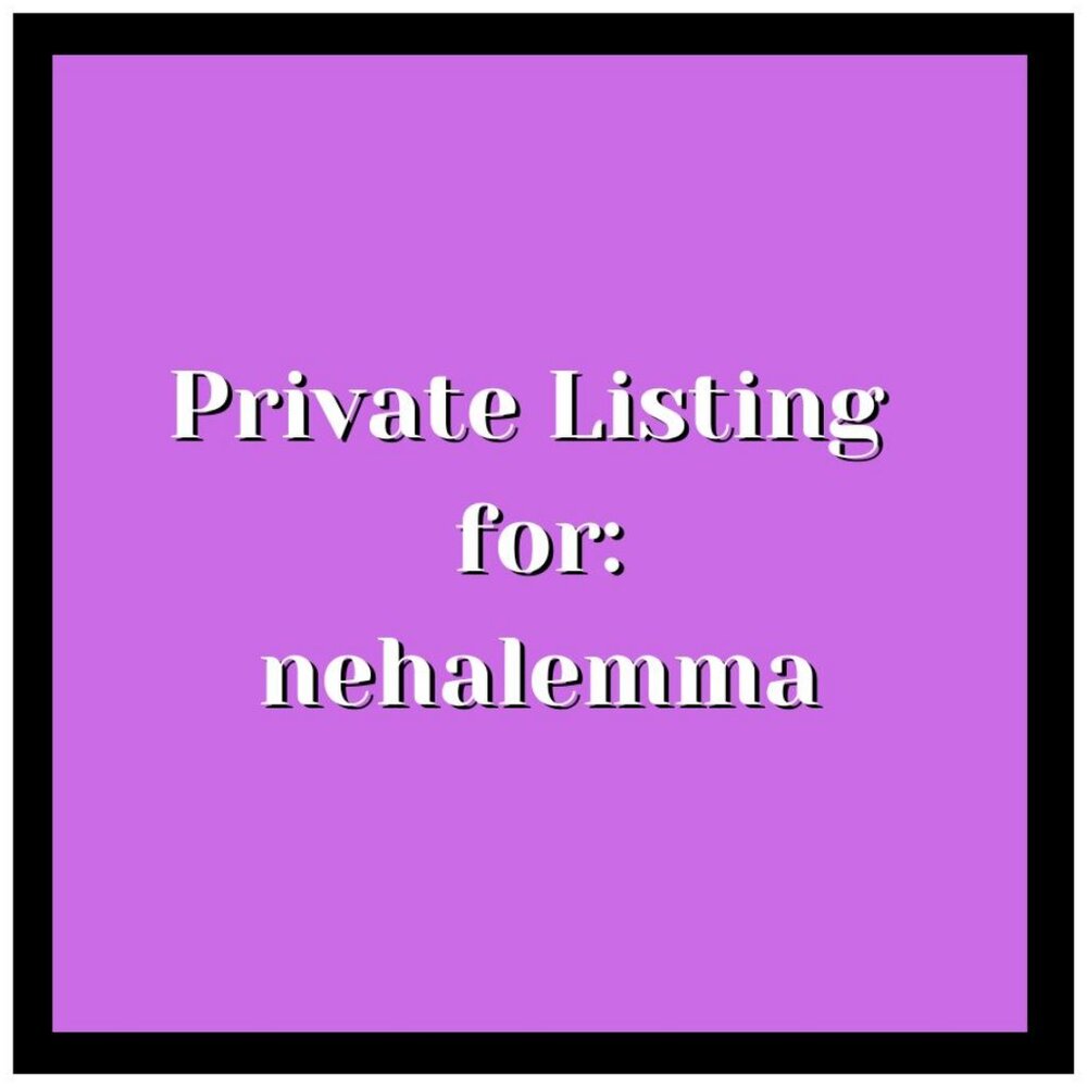 Private Listing for nehalemma